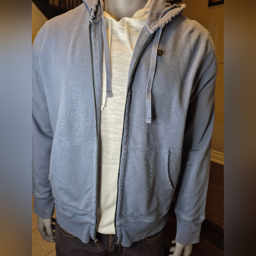 Express Blue Full Zip Hoodie - Picture 13 of 13